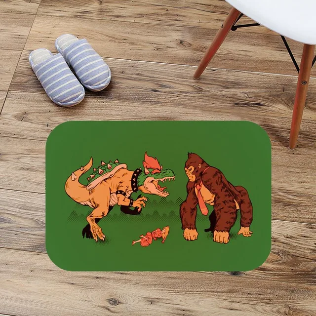 Donkey Kong Printing Carpets Anti slip Floor Mat Kitchen Living Room