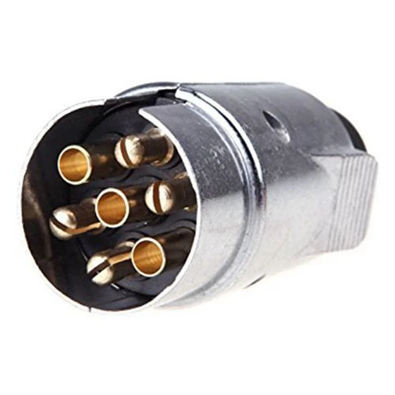 Tirol 7 Pin Trailer Plug Heavy Duty Round Pin 7 Pole