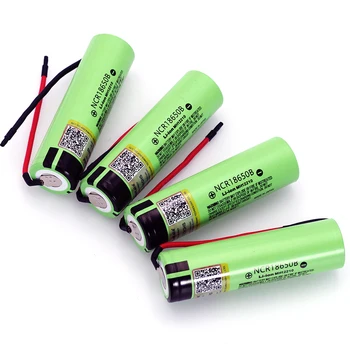 

1-5PCS Liitokala New original NCR18650B 3.7V 3400mAh 18650 rechargeable lithium battery for battery+DIY line