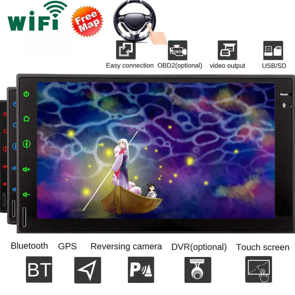 Android 7.1 GPS Audio Player In Dash 7 Inch Octa Core Car Touch Screen Auto Radio with Navigation Support Bluetooth Wifi 1080P Android 7.1 GPS Audio Player In Dash 7 Inch Octa Core Car Touch Screen Auto Radio with Navigation Support Bluetooth Wifi 1080P