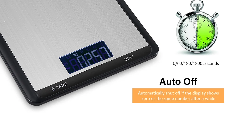 5000g / 1g Digital Multifunctional Electronic Kitchen Scale
