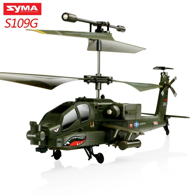 SYMA S102G S108G S109G S111G RC вертолет 3CH Gyro RC дроны истребитель Профессиональный вертолет пульт дистанционного управления Самолет детские игрушки