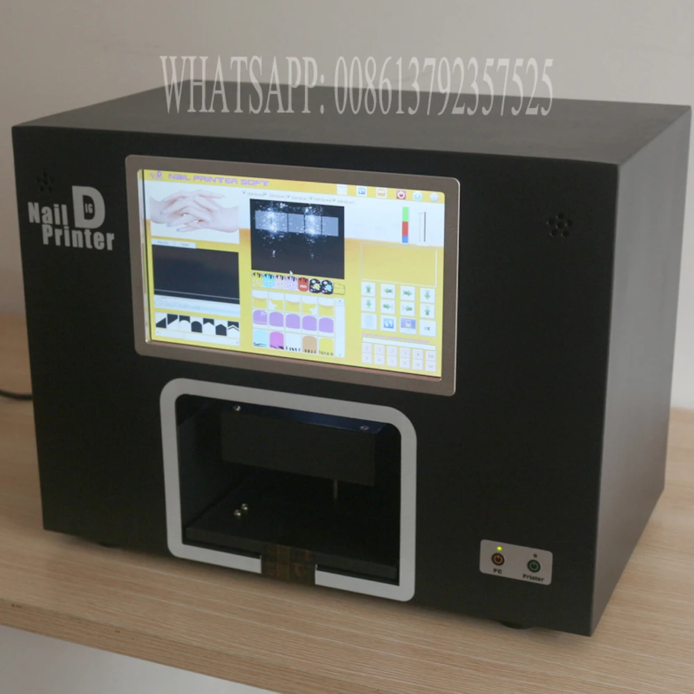 Новый 10,2 ''Сенсорный экран цифровой принтер для ногтей Быстрая доставка дизайн ногтей оборудования