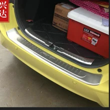 new Stainless steel Rear Bumper Sill/Protector Plate cover 1pc for 2015 Fit