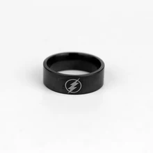 MQCHUN DC Comic Super Hero мужское черное мигающее кольцо Винтажное кольцо из нержавеющей стали для свадьбы обручальное кольцо-25