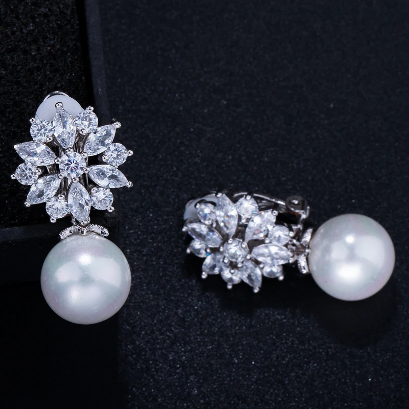 Pearl Clip Earrings10