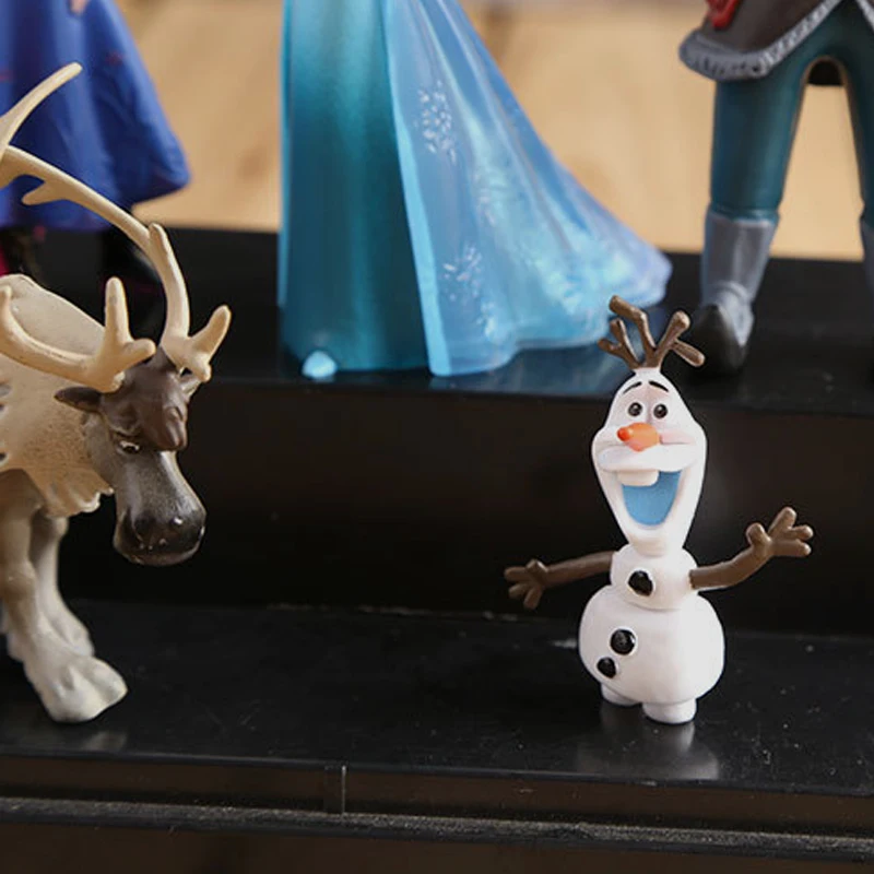 Disney 5pcs/Lot Frozen Princess 5-10cm Anna Elsa Action Figures Kristoff Sven Olaf Pvc Model Dolls Toys Collection Birthday Gift Disney 5pcs/Lot Frozen Princess 5-10cm Anna Elsa Action Figures Kristoff Sven Olaf Pvc Model Dolls Toys Collection Birthday Gift