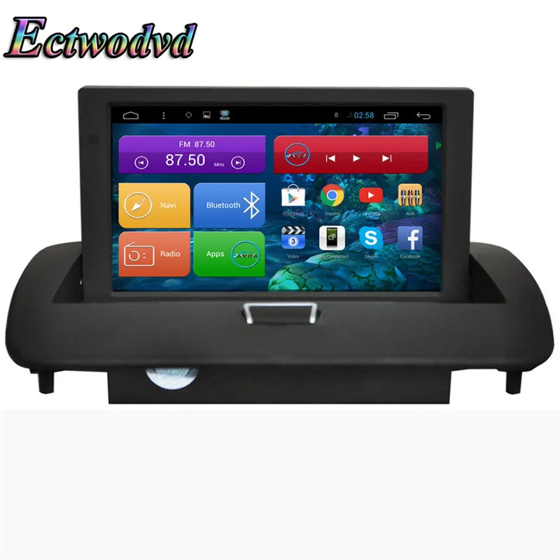 Ectwodvd 8 дюймов Восьмиядерный Android 8,1 автомобильный DVD gps-навигация, радио, стерео для Volvo C40/S40/S60/C30/C70/V50 2008-2012