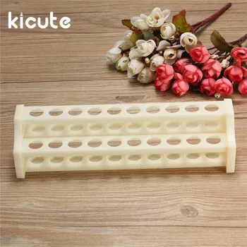 

20 Holes 15mm White Laboratory Test Tube Holder Rack Plastic Test Tube Tubing Rack For School Supply Laboratory Equipment