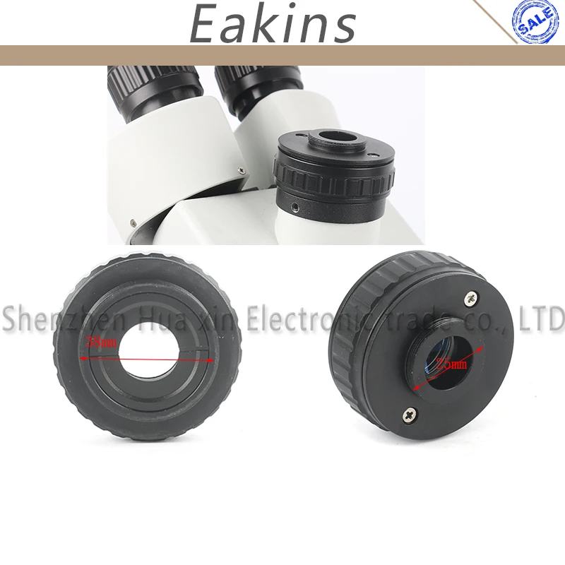 

0.35X Focus Simul Focal C-Mount Adapter Lens CTV For SZM Amscope's Trinocular Stereo microscope HDMI USB Video Camera Microscope