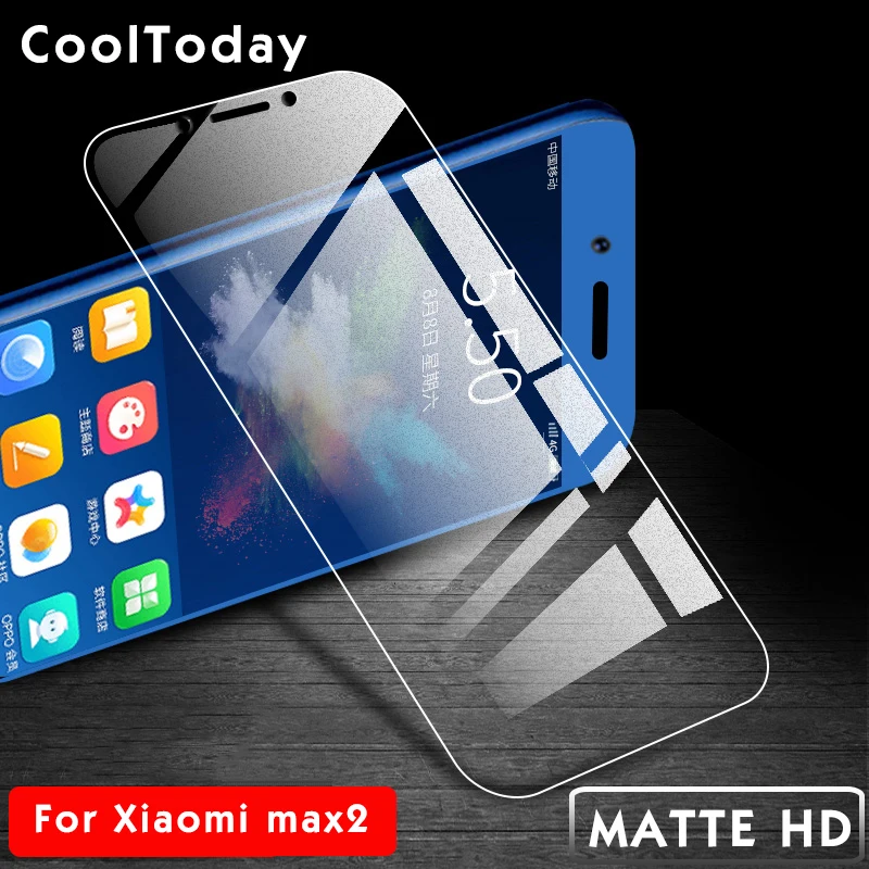 Матовое закаленное стекло для Xiaomi Mi MAX 2 3 Защита экрана xiaomi max полная защитная