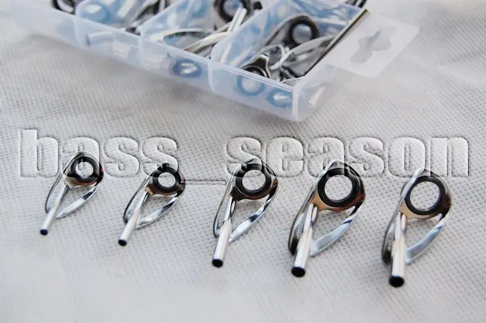 

Large Sizes! 30 X Fishing Rod Guides Mixed Sizes Tips Repair Rings