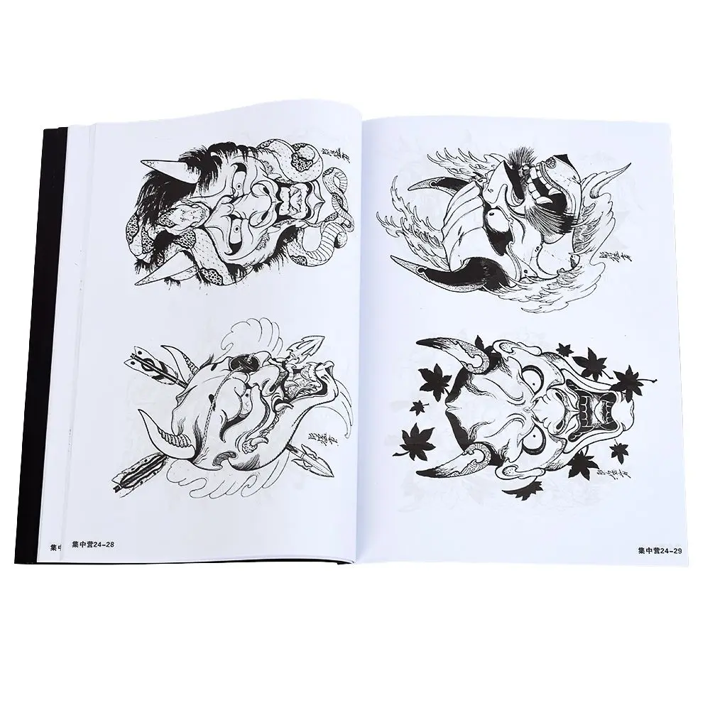 “ Design de Livros Referência Suprimentos Atomus Pro Tatuagem