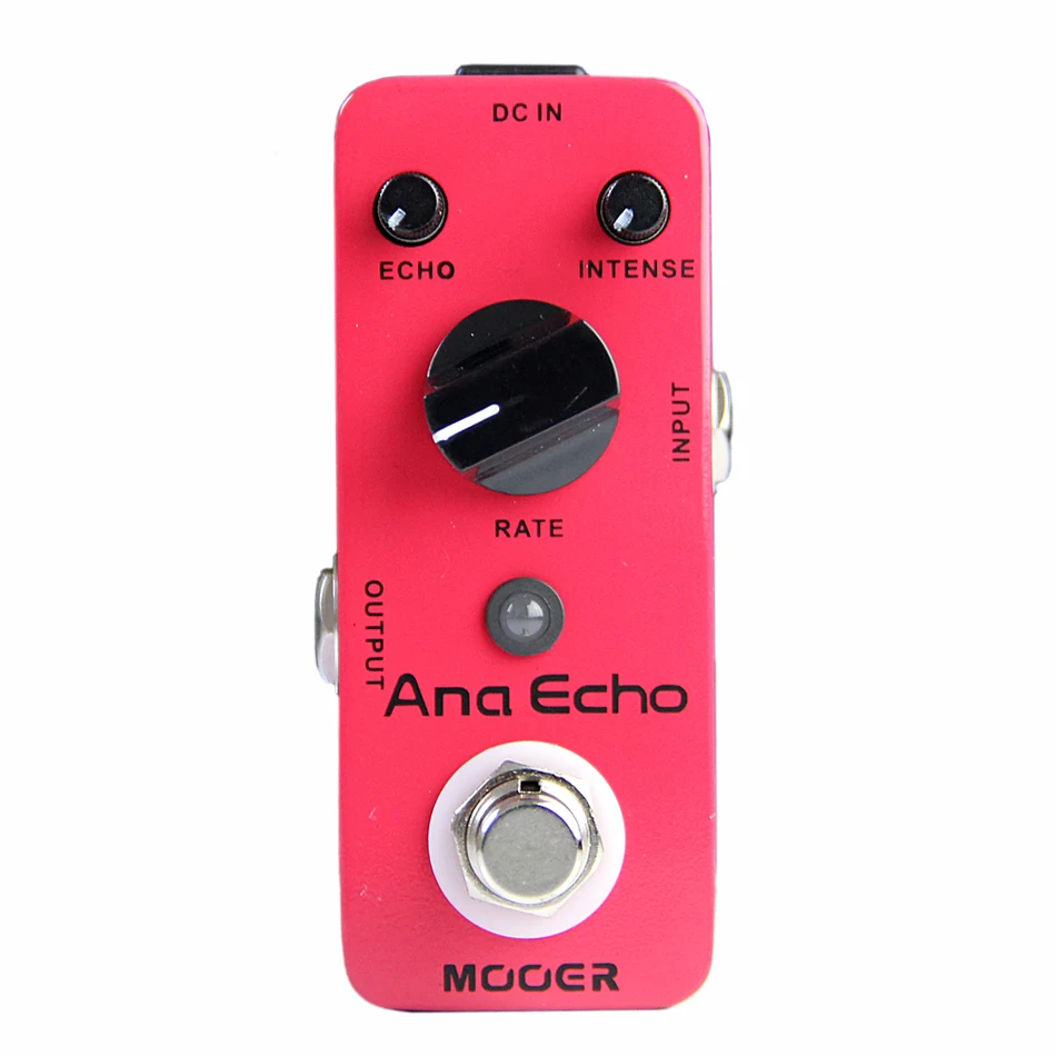 NEW Guitar Effect Pedal /MOOER Ana Echo Analog Delay Pedal Pedal,True