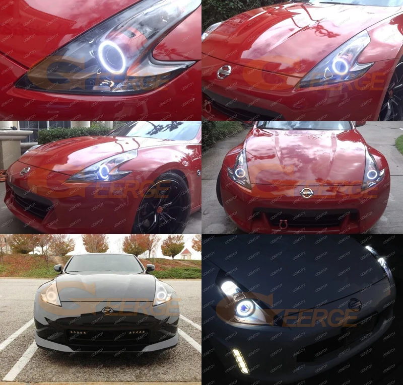 Nissan Z34 370Z 2009-2014 smd led angel eyes(6)