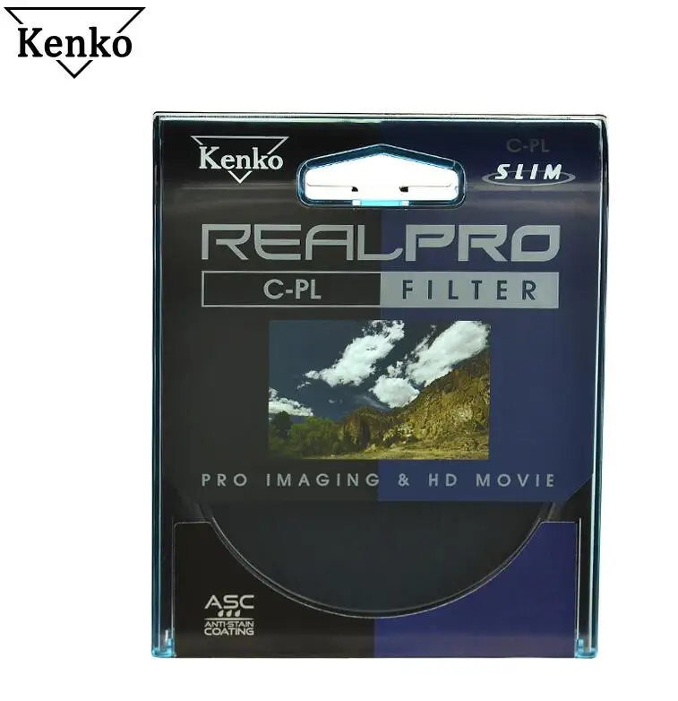 

Kenko REALPRO Anti-Stain Coated Cir-Polarizing PL CPL Camera Lens Filter 52/55/58/62/67/72/77/82mm