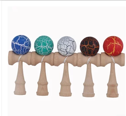 

New High Quality Safety Toy Bamboo Kendama Best Wooden Toys Kids Toy