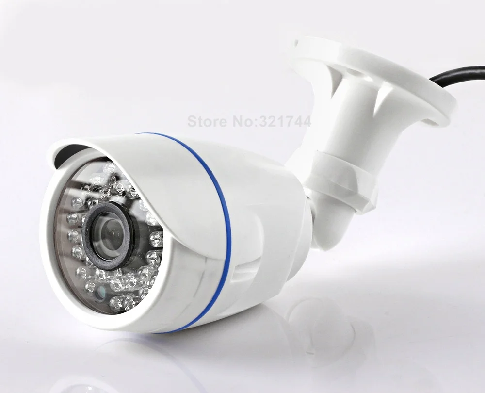 XMEYE HI3516C CCTV HD 1080 P IP Камера 2MP Открытый Пуля безопасности 720 с объектив 3 6 мм (48 V POE