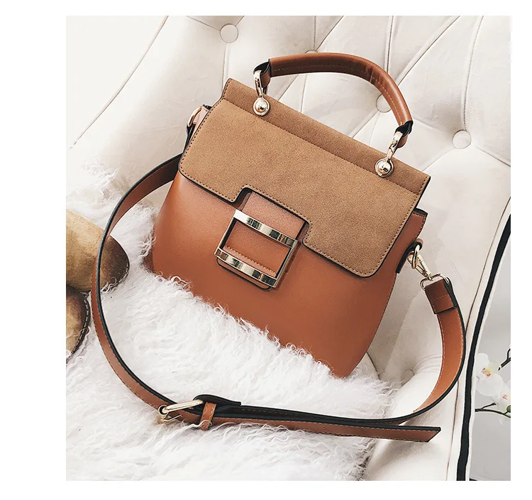 Европейский стиль ретро Женская сумка модная новая сумка высокого качества из искусственной кожи женская сумка большая сумка переносная сумка через плечо