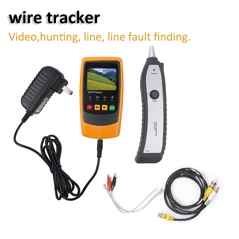 

Network monitoring cable tester LCD Wire Fault Locator LAN Network Coacial BNC USB RJ45 RJ11 Wire Tracker