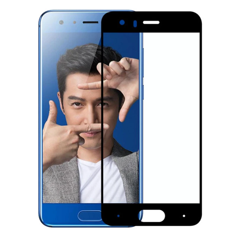 

Screen Protector For Huawei Honor 9 Tempered Glass 9H Full Screen Cover Explosion-proof Screen Protector Film For Honor 9 Honor9