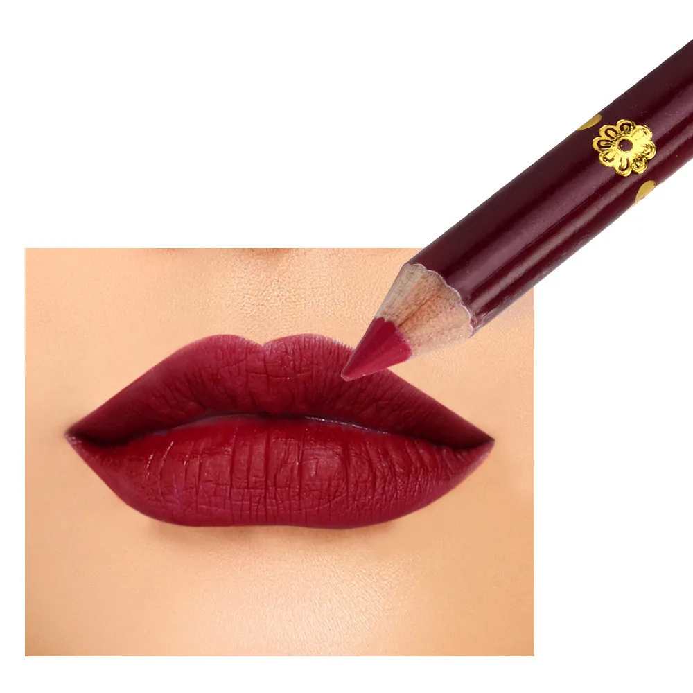 139 25 De Réduction1 Pc Imperméable Microblading Maquillage Permanent Tatouage Lèvre Liner Crayon Rouge à Lèvres Longue Durée 13 Couleurs In