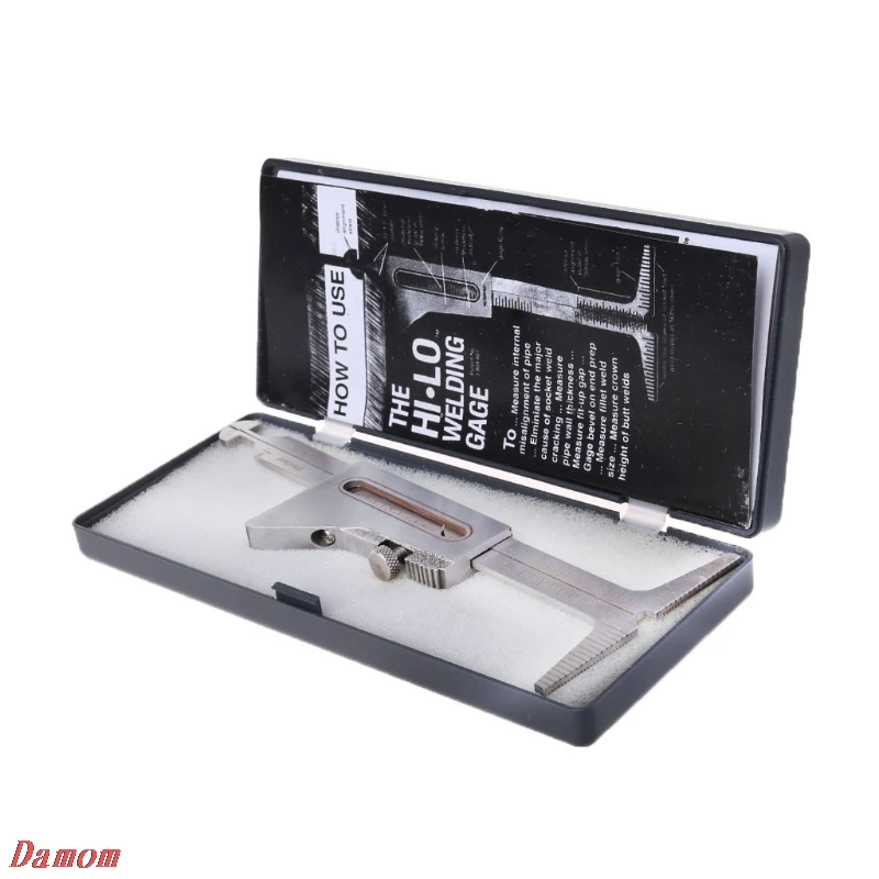 

Weld Seam Test Ulnar Inspection Ruler Gage Portable Welding Tools Measure
