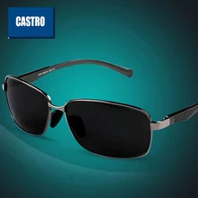 Сплав магния и алюминия, поляризованные солнцезащитные очки, винтажные мужские спортивные солнцезащитные очки, аксессуары для вождения, 7755