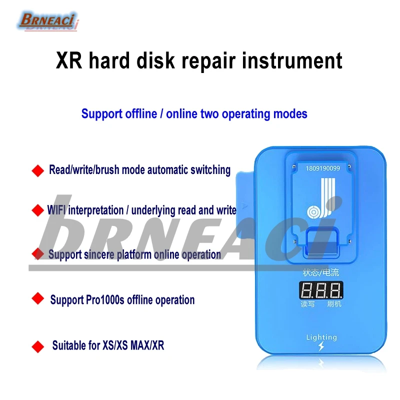 Brneaci JC Pro1000s PCIE NAND Programmer XR XS Repairer Reader Repair Error Tool XSmax Обновление памяти для iPhone|Наборы
