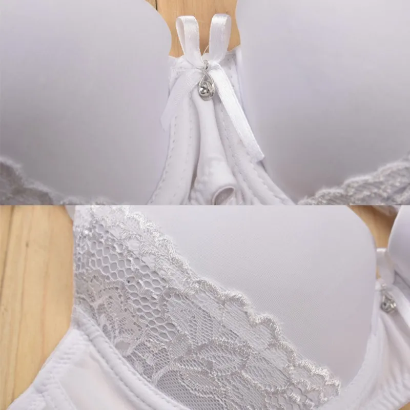 Solid Color Sexy Elegant Bra And Panty Set Women Bras Underwear Lady Push Up Bra Lingeries Bra Sets Brief Set Lingerie Set