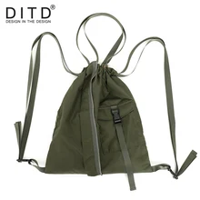 DITD Hot Fashion Drawstring bags Rope Bundle Pocket Bag Men’s and Women’s General Fitness Leisure Travel bag Mochila 0711