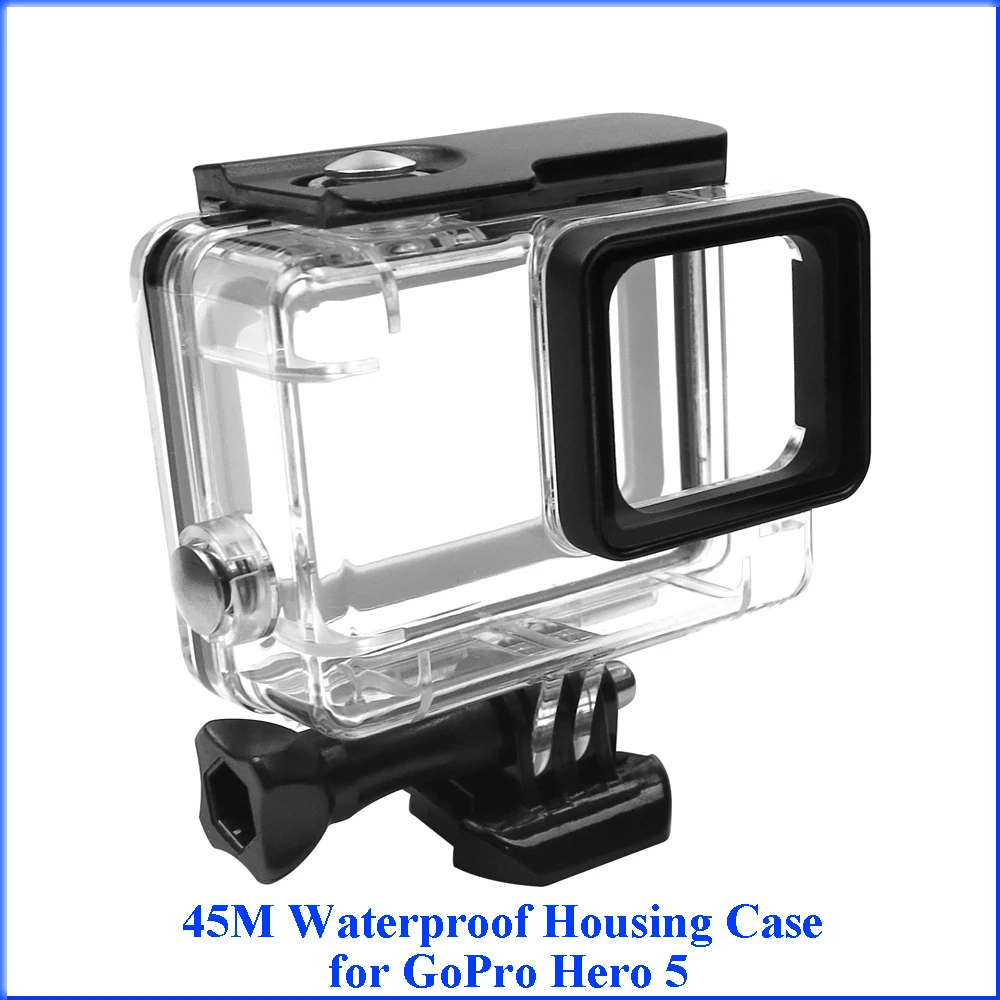 Снимать Водонепроницаемый Корпус чехол для GoPro Hero5 Замена Go Pro Hero 5 Аксессуары