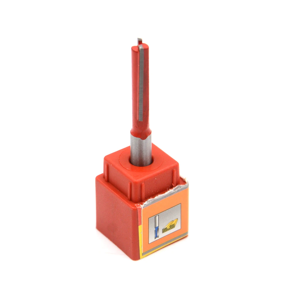 

1/4" Shank 1/4" Blade Woodworking Double Flutes Straight Router Bit Cutter New Arrival
