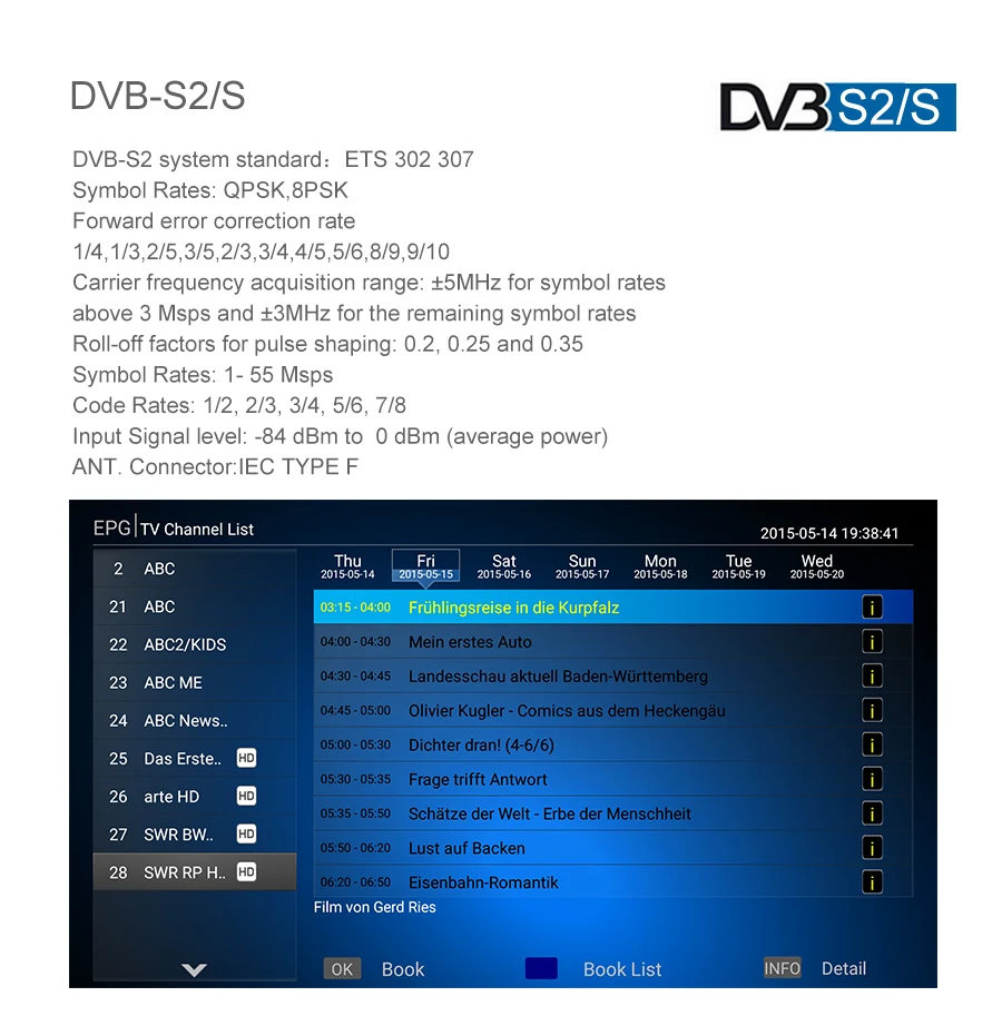  KI plus s2 t2 DVB 2in1 K1 DVB-S2 DVB-T2 tv box androidOS amlogic s905D 1g 8g 4k Supports CCCAM IPTV