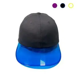 DeePom Лето Бейсбол Кепки Snapback шапки для мужчин и женщин унисекс прозрачный Цвет широкими полями дизайн кепки в стиле хип-хоп шляпа шлем для