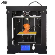 Анет A3 Полный Собранный 3D принтер алюминия-arcylic кадр высокая точность DIY 3D комплект принтера промышленности трехмерной печати
