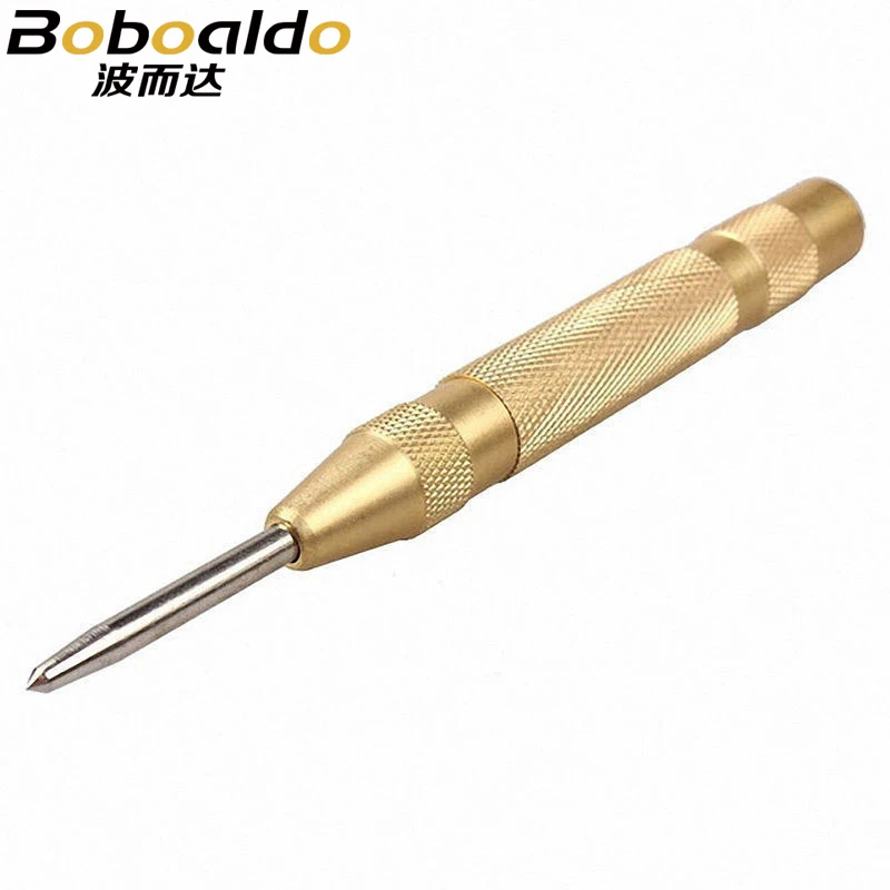 

1pc 5 Inch Automatic Center Pin Punch Spring Loaded Marking Starting Holes Tool VER41 P30