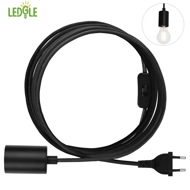 ledgle pendant light cord durable hanging lamp kit braided extension hanging cord cable installing accessory e27 - Hanging Lamp Kit ledgle pendant light cord durable hanging lamp kit braided extension hanging cord cable installing accessory e27 - Hanging Lamp Kit