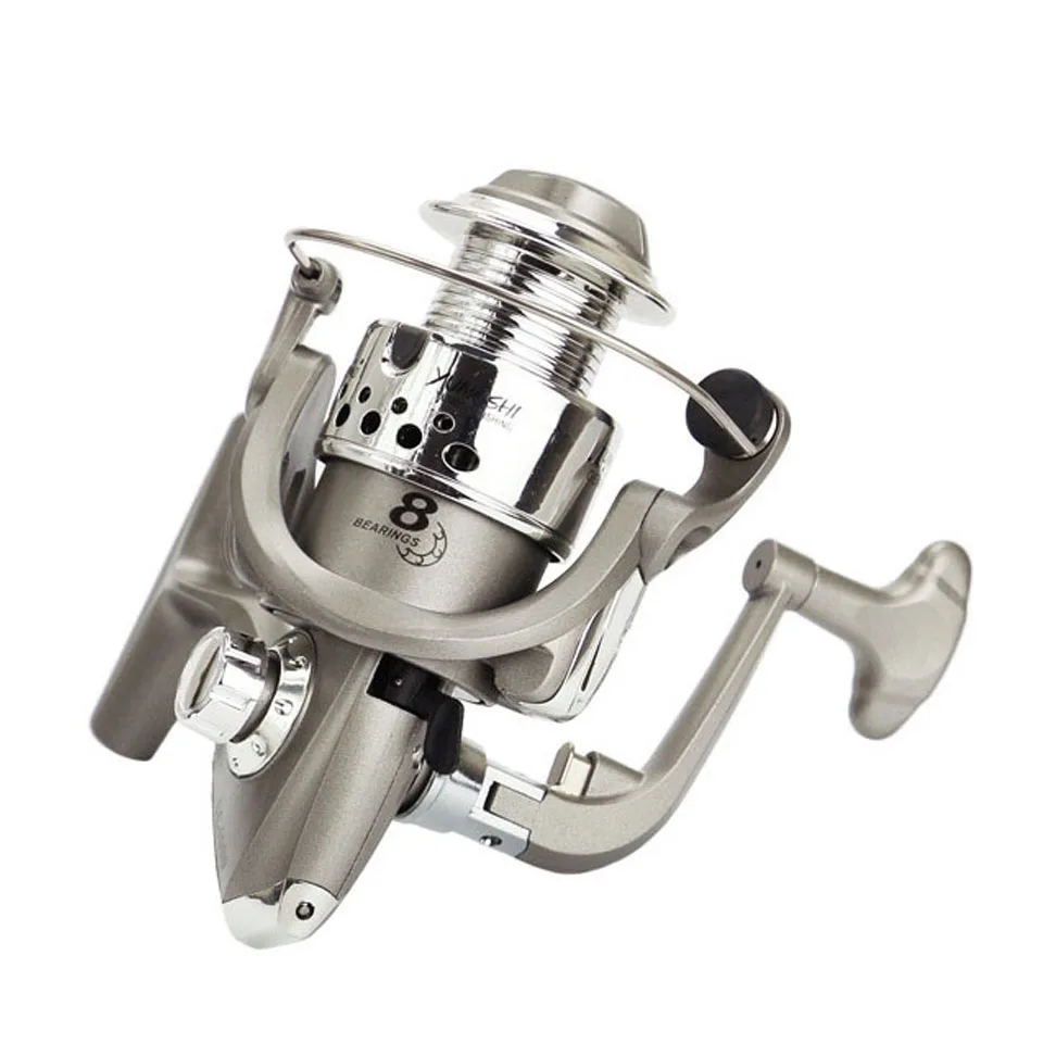 

WALK FISH 8BB SC1000-7000 Series 5.5:1 Ratio Fishing Reels Plastic Base Spincast Reel Fishing Spinning Shot Wheel Tools