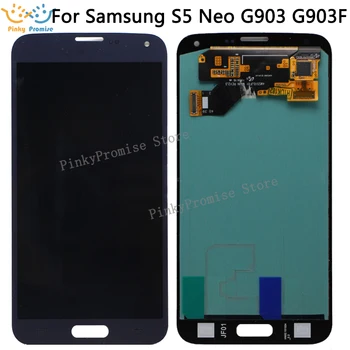 

100% tested Super AMOLED For SAMSUNG S5 NEO G903 LCD for Samsung S5 NEO G903F LCD Screen Touch Digitizer Assembly