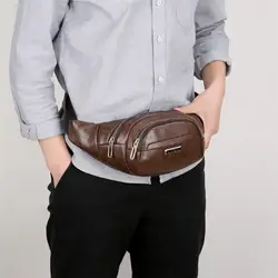 NOENNAME_NULL 2019 для мужчин талии Фанни сумка на пояс кожа Открытый Спорт маленький бумажник, кошелек