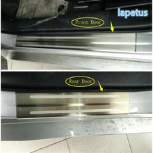 

Lapetus Inner Door Scuff Plate Door Sill Protector Decoration Panel Cover Trim 4 Piece Fit For Toyota Prius Prime PHV 2017 2018