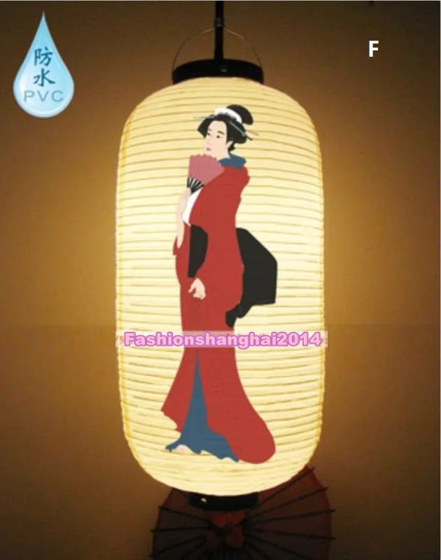 Японский ПВХ водонепроницаемый фонарь подвесной Сакура Открытый высокого качества магазин Декор для ресторана