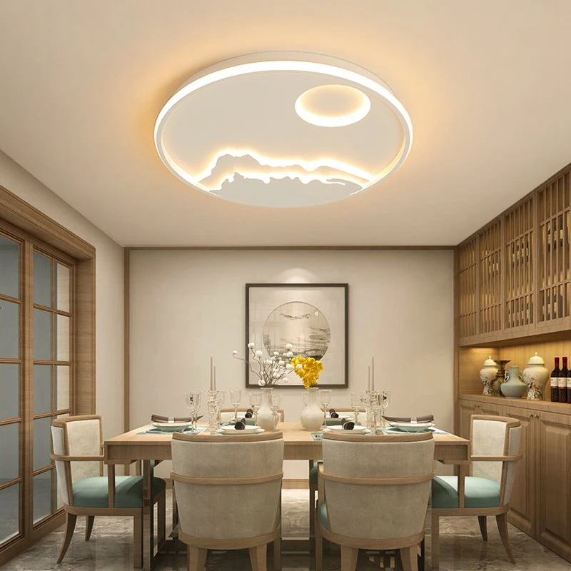 

Dia 43/ 53/ 63cm Dimmable Remote Control Ceiling Lamp LED Modern Ceiling Lights for Bedroom Living Room Home Decoration Light
