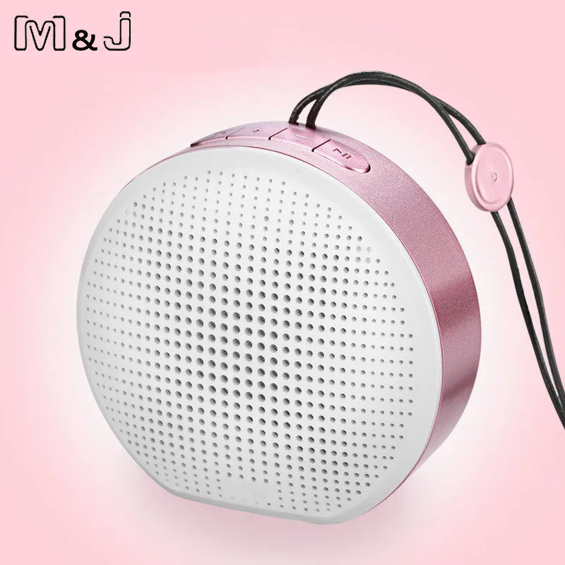 

M&J Y100 Stereo Portable Wireless Bluetooth Speaker Mini Subwoofer Speaker With Mic Support TF Card AUX For IPhone Android PC