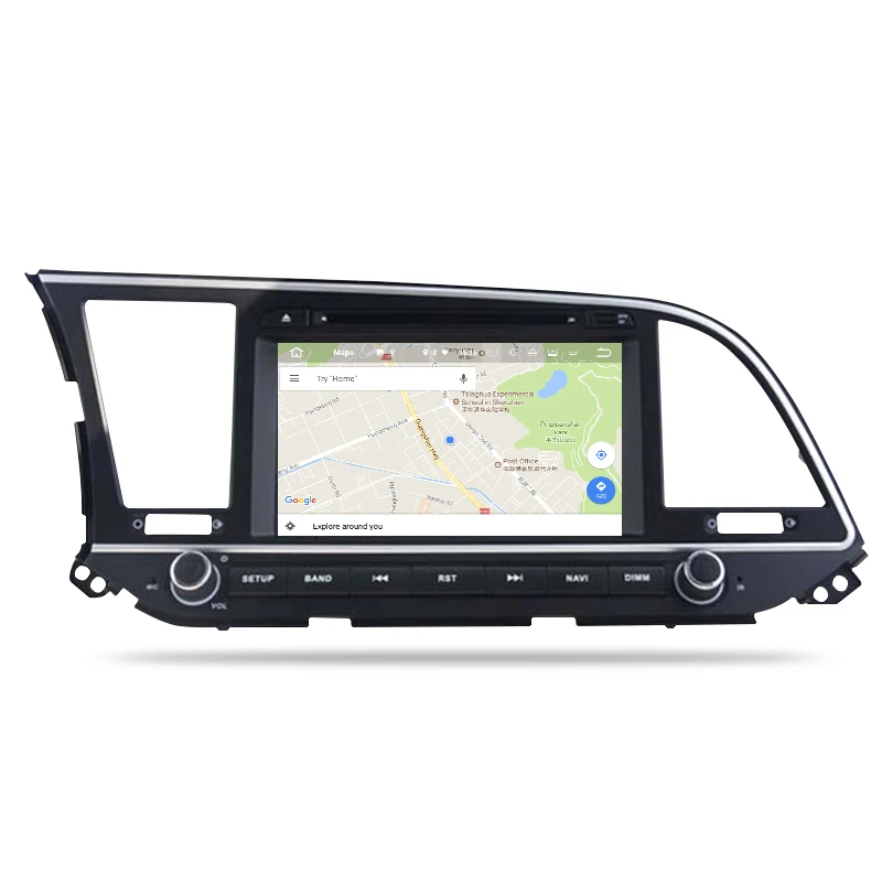 Discount 4G RAM Android 9.0 Car Radio GPS Navigation Multimedia Stereo DVD Player For HYUNDAI ELANTRA 2016 2017 Auto Video Headunit 15