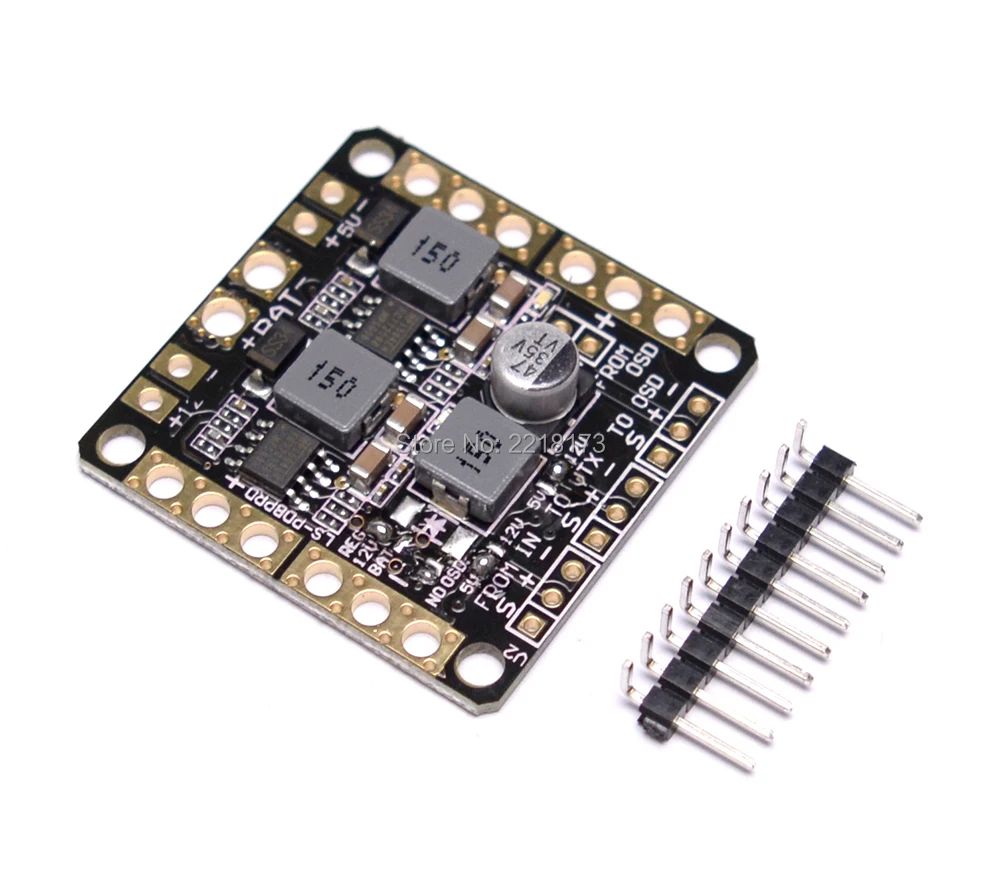 

mini 2-6S Power distribution board / 5V 12V Dual BEC / LC filter 3 in 1 PCB / PDB Board for 250 RC Quadcopter Multicopter