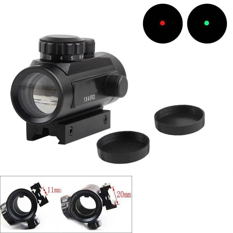 11 мм и 21 общего приспособления Красный Зеленая точка зрения gunsight оптический инфракрасный Камера крест прицельное устройство