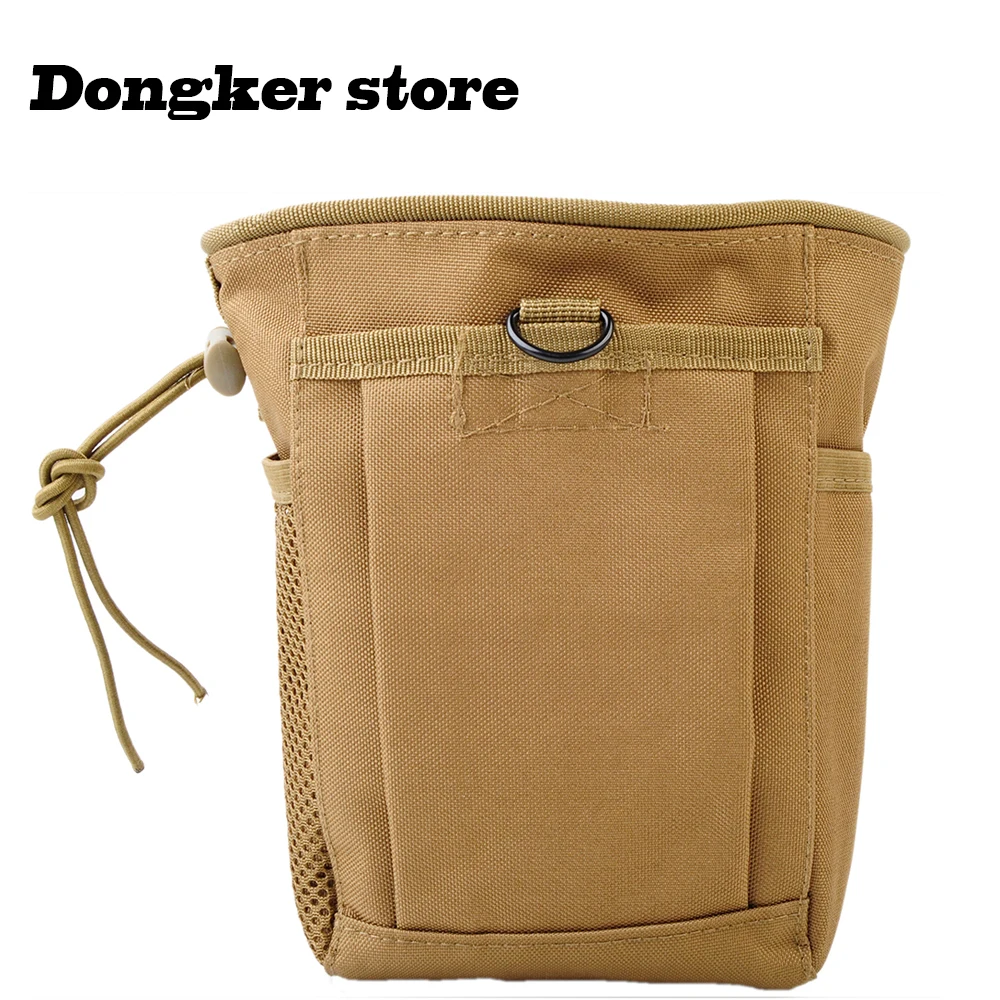 Tactical Military Molle Ammo Pouch Magazine Dump Drop Pouch Small Size