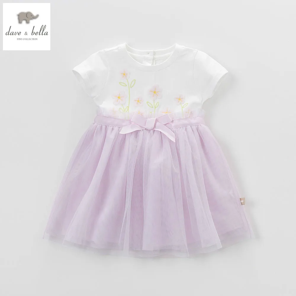 

dave bella summer baby girl bow princess dress baby wedding costume kids birthday clothes girls lolita children dress